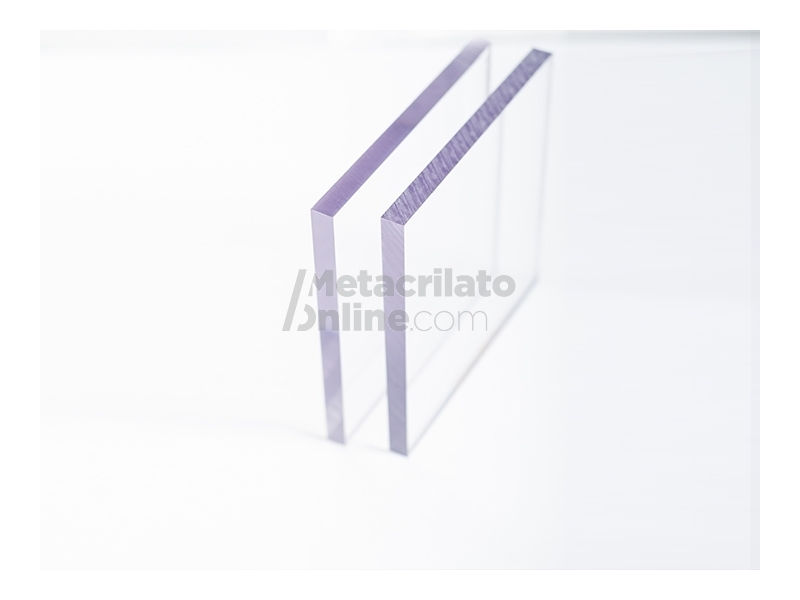 Placa de Metacrilato Transparente de 990x370 mm - 3 mm Espesor