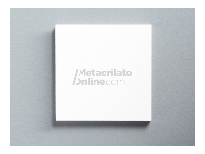 Plancha de Metacrilato Blanco nuclear semi opaco 15 mm - 1020 x 1510 mm – 2  uds. - TiendaSolvente