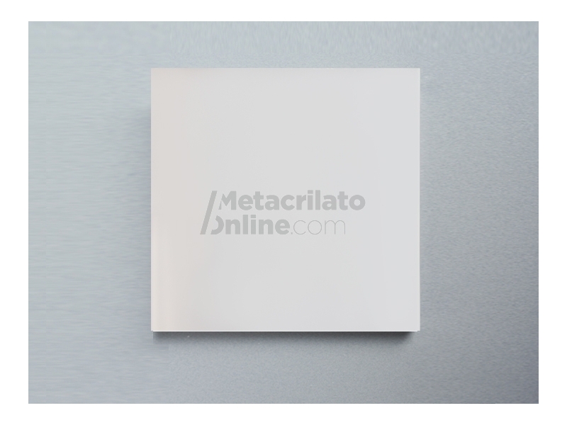 Planchas de Metacrilato Blanco Opal y Hielo